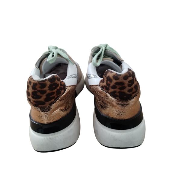 ShuShop Women's Size 10 Patricia Mobwife Patchwork Chunky Grungecore Sneakers - Picture 3 of 6